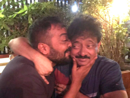 WTF! Ram Gopal Varma and Anurag Kashyap go on a KISSING SPREE in a public place
