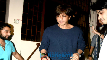 Shah Rukh Khan snapped post dubbing in Bandra
