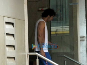 Ranbir Kapoor snapped post rehearsal for his forthcoming movie