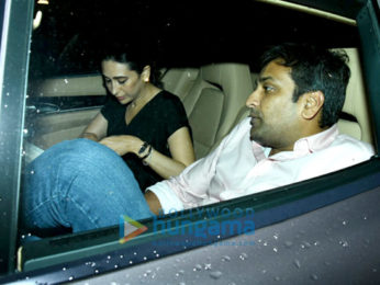 Aditya Roy Kapoor, Karisma Kapoor and others snapped at Sidharth Roy Kapoor's birthday dinner in Juhu