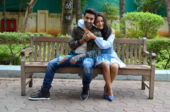 aadar jain and anya singh at qaidi band promotions 4