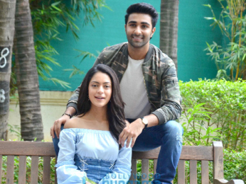 Aadar Jain and Anya Singh at 'Qaidi Band' promotions