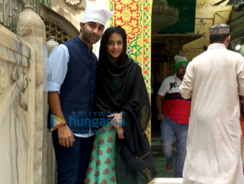 Aadar Jain and Anya Singh visit Ajmer Sharif Dargah