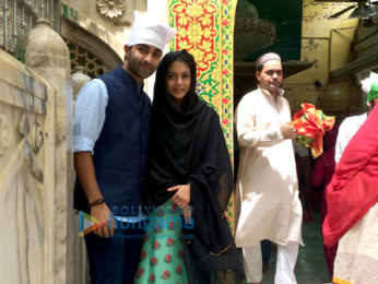 Aadar Jain and Anya Singh visit Ajmer Sharif Dargah