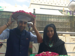 Aadar Jain and Anya Singh visit the Holy Ajmer Sharif Durgah