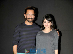 Aamir Khan, Kiran Rao & Zaira Wasim grace the first look launch of ‘Secret Superstar’