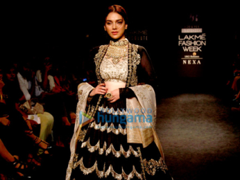 Aditi Rao Hydari walks for Jayanti Reddy at Lakme Fashion Week 2017
