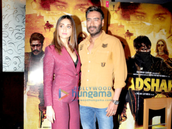Ajay Devgn and Ileana D'Cruz promote 'Baadshaho'
