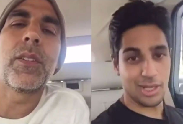 Akshay Kumar and Sidharth Malhotra indulge in some Toilet talk and it’s hilarious