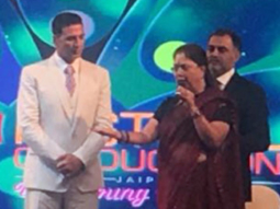 Akshay Kumar meets Chief Minister of Rajasthan Vasundra Raje