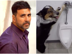 WATCH: Akshay Kumar shares a hilarious video of his dog pulling the toilet flush handle