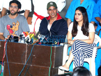 Akshay Kumar and Bhumi Pednekar at Martial Arts School's Graduation Day