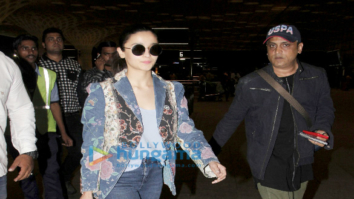 Alia Bhatt snapped at the airport