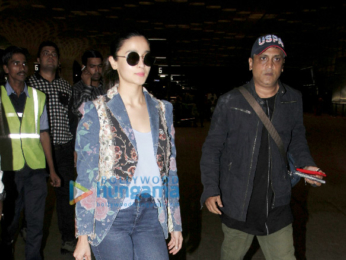 Alia Bhatt snapped at the airport