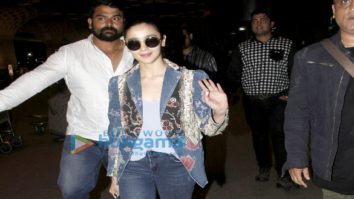 Alia Bhatt snapped at the airport