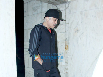 Anil Kapoor spotted in a new look for his film 'Fanney Khan' at BBlunt Salon