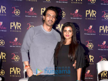 Arjun Rampal, Aishwarya Rajesh and Natasa Stankovic promote 'Daddy' in Pune