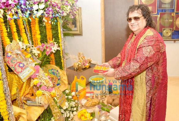 Bappi Lahiri celebrates Ganesh Chaturthi Bappi Lahiri celebrates Ganesh Chaturthi