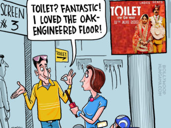 Bollywood Toons: Akshay Kumar’s Toilet surges in spite of mixed reviews