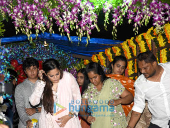 Bollywood stars at Salman Khan's Ganesh visarjan
