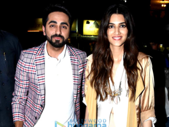 Cast of 'Bareilly Ki Barfi' snapped at Punjab Sweets store in Bandra