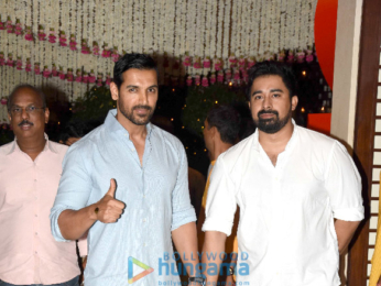 Bollywood biggies at Mukesh Ambani's house for Ganesh Chaturthi celebrations