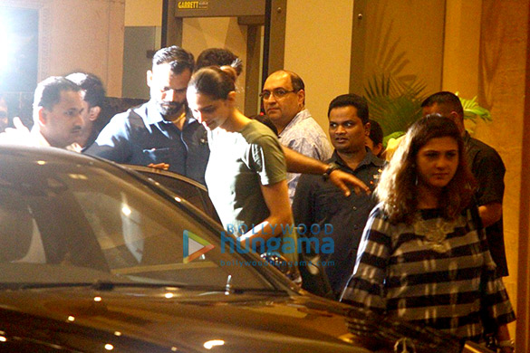 deepika and irrfan snapped post meeting