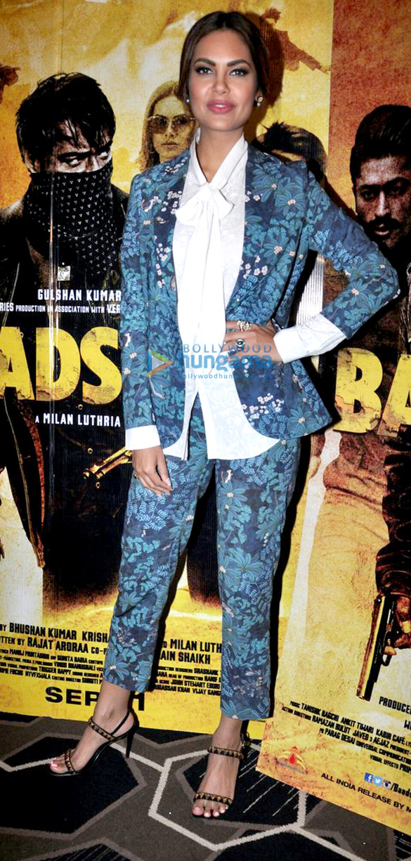 emraan and esha snapped at baadshaho promotion 2