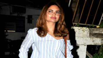 Esha Gupta snapped post salon session in Juhu