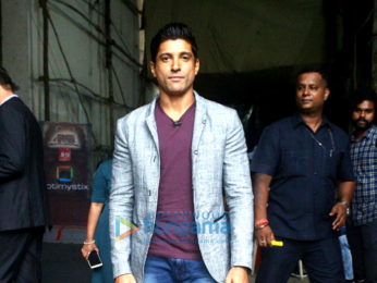 Farhan Akhtar and Diana Penty promote 'Lucknow Central' on 'The Drama Company'