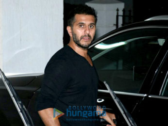 Hrithik Roshan and Ritesh Sidhwani snapped post a meeting at Farhan Akhtar's house in Bandra