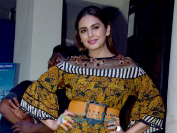 Huma Qureshi promotes 'Partition: 1947' at Poddar college fest