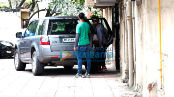 Huma Qureshi snapped post her yoga session