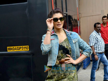 Jacqueline Fernandez snapped at 'A Gentleman' promotions