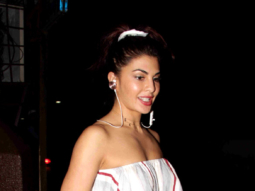 Jacqueline Fernandez snapped post a dubbing session in Bandra