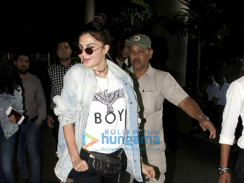 Jacqueline Fernandez spotted at the airport after returning from Tokyo