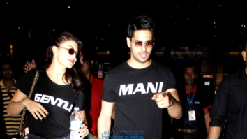 Jacqueline Fernandez, Sidharth Malhotra and Sonam Kapoor snapped at the airport