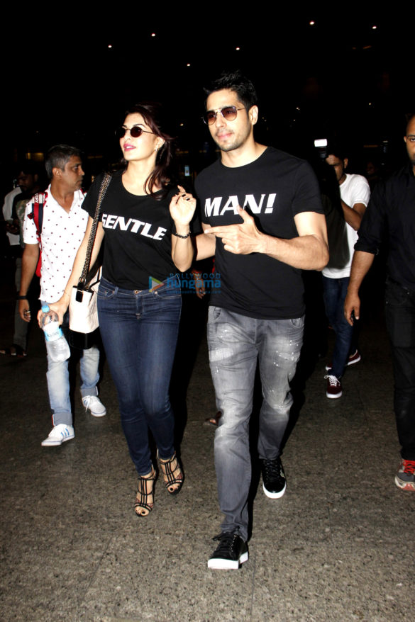 jacqueline sidharth and sonam snapped at airport 5