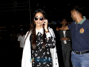 Jacqueline Fernandez, Sidharth Malhotra and Sonam Kapoor snapped at the airport