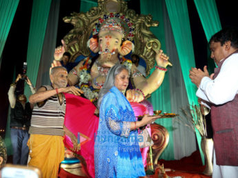 Jaya Bachchan visits Rajesh Yadav's Ganesh Pandal