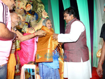Jaya Bachchan visits Rajesh Yadav's Ganesh Pandal