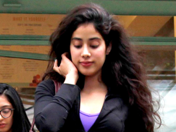 Jhanvi Kapoor and Fatima Sana Shaikh snapped at Kitchen Garden