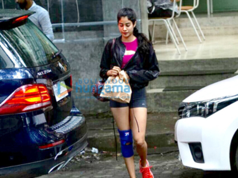 Jhanvi Kapoor snapped at The Kitchen Garden