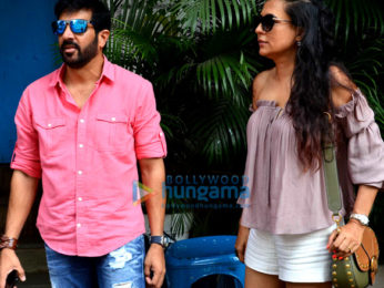 Kabir Khan snapped post lunch at Olive