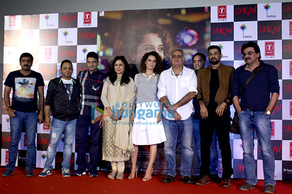 Kangna Ranaut & Hansal Mehta launch the trailer of ‘Simran’