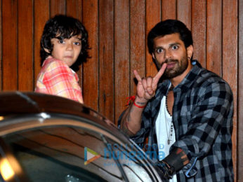 Karan Singh Grover and Bipasha Basu snapped in Bandra