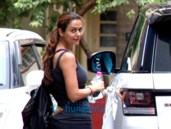 Kareena Kapoor Khan and Amrita Arora snapped at the gym