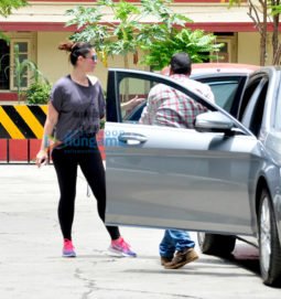 Kareena Kapoor Khan snapped outside her gym