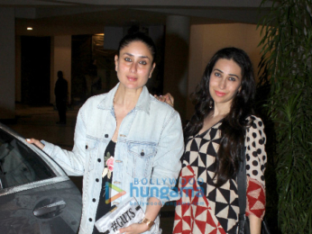 Kareena Kapoor Khan and Karisma Kapoor attend Ganesh Chaturthi celebrations at Manish Malhotra's house