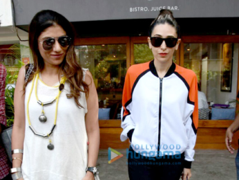 Karisma Kapoor snapped with friends at Sequel